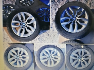 jante cu cauciucuri M+S BMW X1,X3, X4