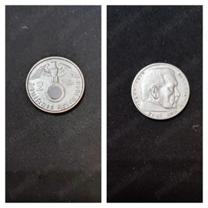 Monede argint 2 Reichsmark, GERMANIA, 1938 (A, B)