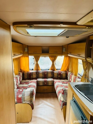 Vând Rulota Caravana Bailey Pageant Series 5 Pat fix Matrimonial Recent Înmatriculată În România - imagine 3