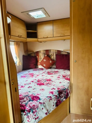 Vând Rulota Caravana Bailey Pageant Series 5 Pat fix Matrimonial Recent Înmatriculată În România - imagine 4
