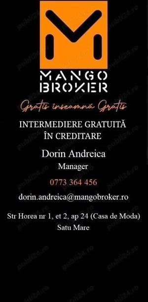 Mango Broker Credite Satu Mare