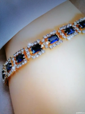 Brățară femei stil OEM cu pietre de zarconiu strălucitoare