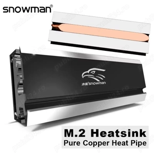Cooler Heatsink SSD M.2 Radiator Pasiv SNOWMAN
