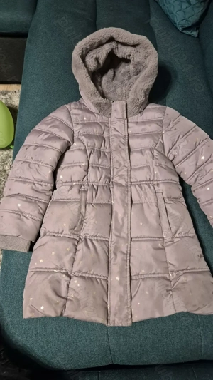 Vand geaca iarna fetite 128 cm, Cool Club, captusita cu flece