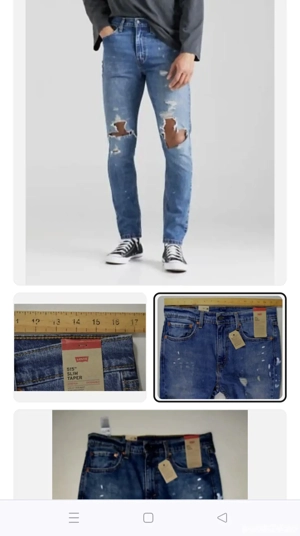 Blugi Levis mărimea 32 noi cu eticheta 