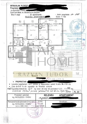 Apartament 4 camere 80mp , P-ta Mihai Viteazul , zona centrala, Ploiesti - imagine 6