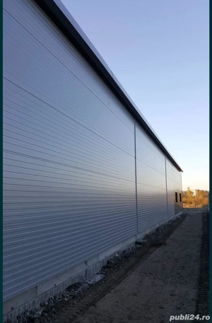vând hală metalică de pe stoc la preț de producător 