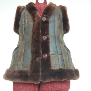 Vesta din blana naturala 