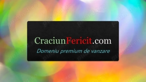 CraciunFericit.com & SarbatoriFericite.com domenii de vânzare