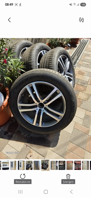 vînd genți aluminiu mercedes GLE 300 2020, 20 zolli  - imagine 4