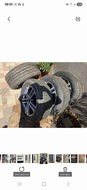 vînd genți aluminiu mercedes GLE 300 2020, 20 zolli  - imagine 3