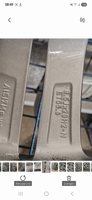 vînd genți aluminiu mercedes GLE 300 2020, 20 zolli  - imagine 2