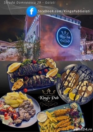 Kings Pub angajeaza - imagine 2