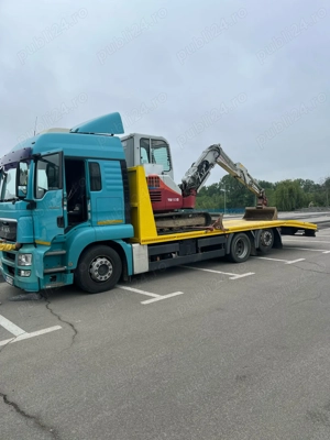 Vând platforma MAN TGX transport utilaje  - imagine 5