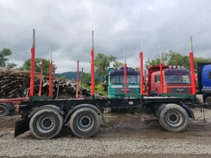Remorcă forestiera transport lemn  - imagine 5