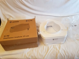 Inaltator toaleta cu capac inalt de 15 cm reglabil max 130 kg - imagine 4