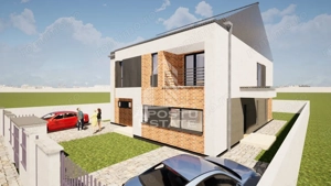 Duplex premium cu 4 camere situat in Mosnita Noua, TVA inclus