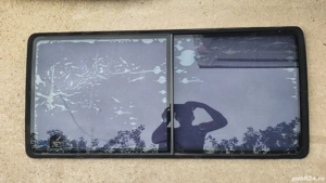 Geam lateral cu deschidere Vw T4 Caravelle/Multivan 114x53cm in spatele soferului   - imagine 3