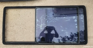 Geam lateral cu deschidere Vw T4 Caravelle/Multivan 114x53cm in spatele soferului  