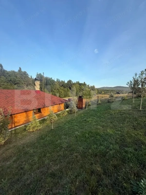 Cabana din lemn rotund, 2 camere, 140 mp, teren 2800 mp, Paltinoasa - imagine 7