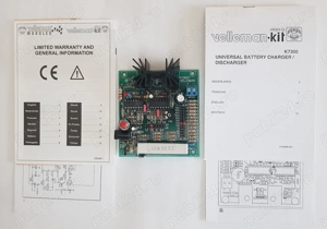 Redresor incarcare descarcare acumulatori Cd Ni Ni Mh   kit Wellman