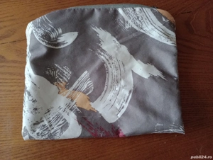 Portofel original David Jones cu fermoar din textil  - imagine 2