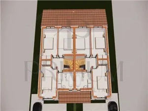 Duplex de vanzare - 5 camere - despartit prin zid dublu - imagine 5