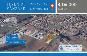 Teren intravilan de vanzare - Santion