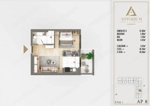 Garsoniera spatioasa- Theodor Pallady, premium, piscina, sala fitness - imagine 2