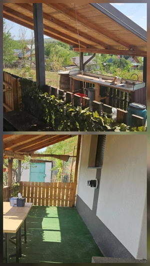 Casa 3 camere, bucatarie, baie, beci si teren 4600 mp, panouri solare, Mastacani - imagine 3