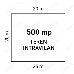 Teren intravilan 500 mp   Techirghiol, aproape de lac