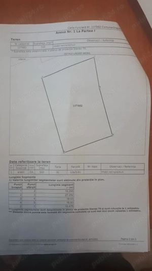Teren intravilan 500 mp   Techirghiol, aproape de lac - imagine 2