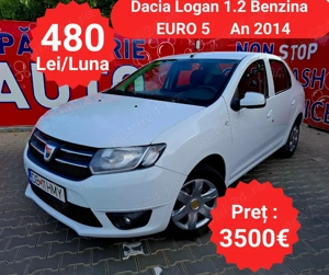 Dacia Logan 1.2 Benzina - RATE de la 480 Lei pe Luna