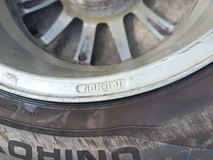 Vând 4jante R16 cu cauciucuri stare perfecta  - imagine 2