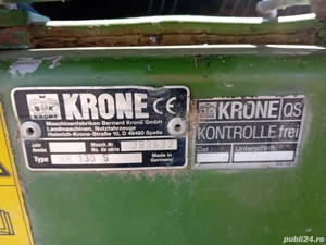 Presa Krone kr 130 s - imagine 4