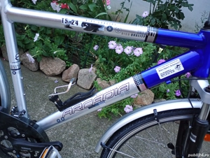 Bicicletă bărbați Arcadia,cu 24 vit,Deore,furcă cu blocaj ! - imagine 5