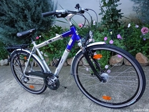 Bicicletă bărbați Arcadia,cu 24 vit,Deore,furcă cu blocaj ! - imagine 2