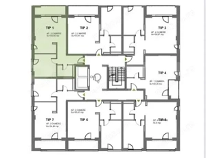 Apartament cu 2 camere Timișoara Nord- Cal. Totontalului - imagine 2