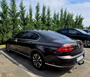 Volkswagen Passat B8 Highline , full led , piele crem , km reali - imagine 3