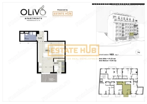 Apartament nou cu o camera la 3 minute de FSEGA - imagine 5