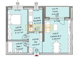 Apartament nou 2 camere BRD Mărăști | Comision 0% - imagine 2