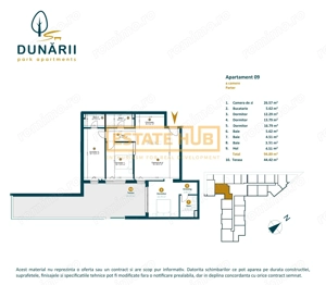 Apartament spectaculos cu 4 camere si 52 mp terasa - imagine 2