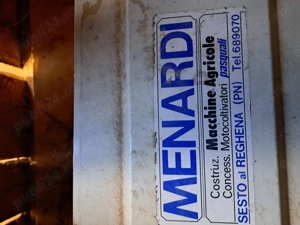 Zdrobitor de struguri  Menardi profesional cu separator de boabe  - imagine 3