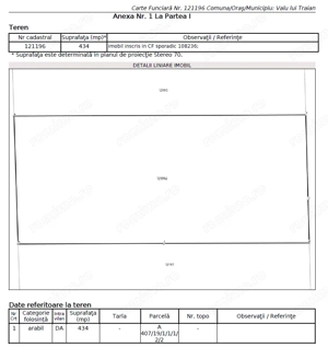 Teren intravilan 434 mp - imagine 2