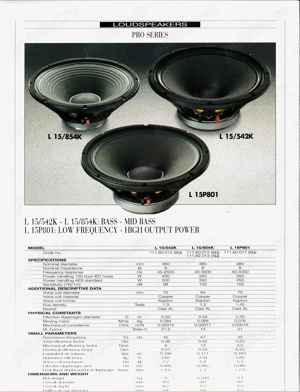 Boxe satelit  CerwinVega! V-152 cu dif. RCF - imagine 5