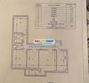 8769 Apartament 4 camere  Militari-Lujerului - imagine 10