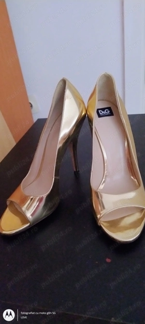 Decupate aurii D&G - imagine 5