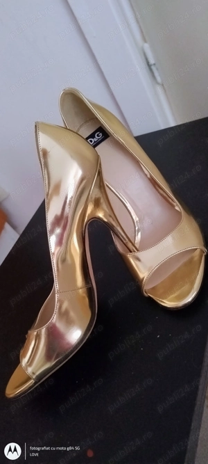 Decupate aurii D&G - imagine 4