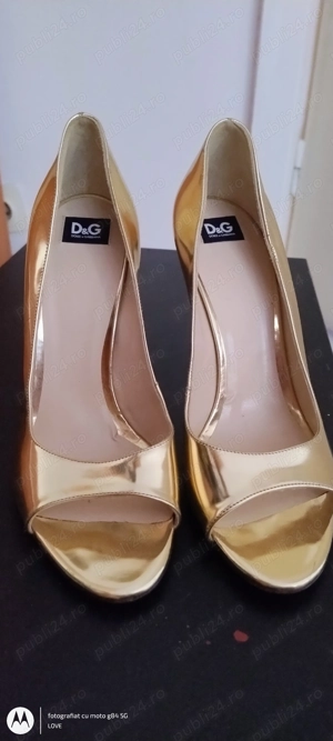 Decupate aurii D&G - imagine 6