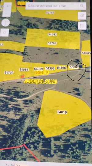 Vand teren extravilan in Belis